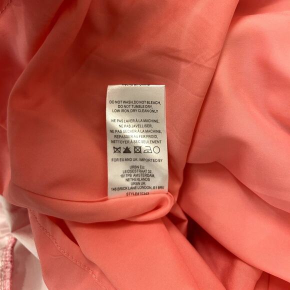 Anthropologie Hutch Pink Floral Bow-Tie Maxi Dress NWT Size 10 Wedding Guest - Picture 14 of 14